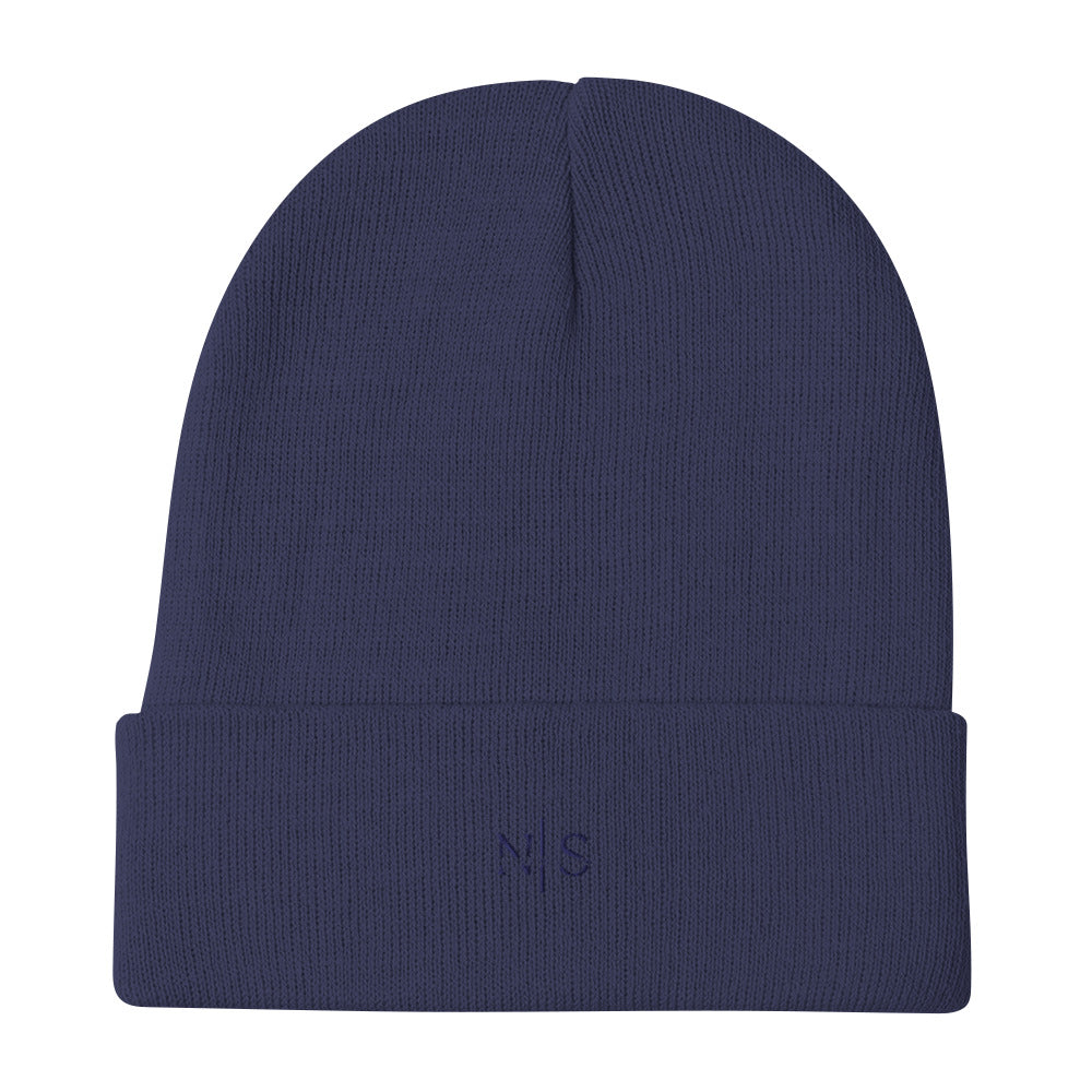 Bestickte Beanie