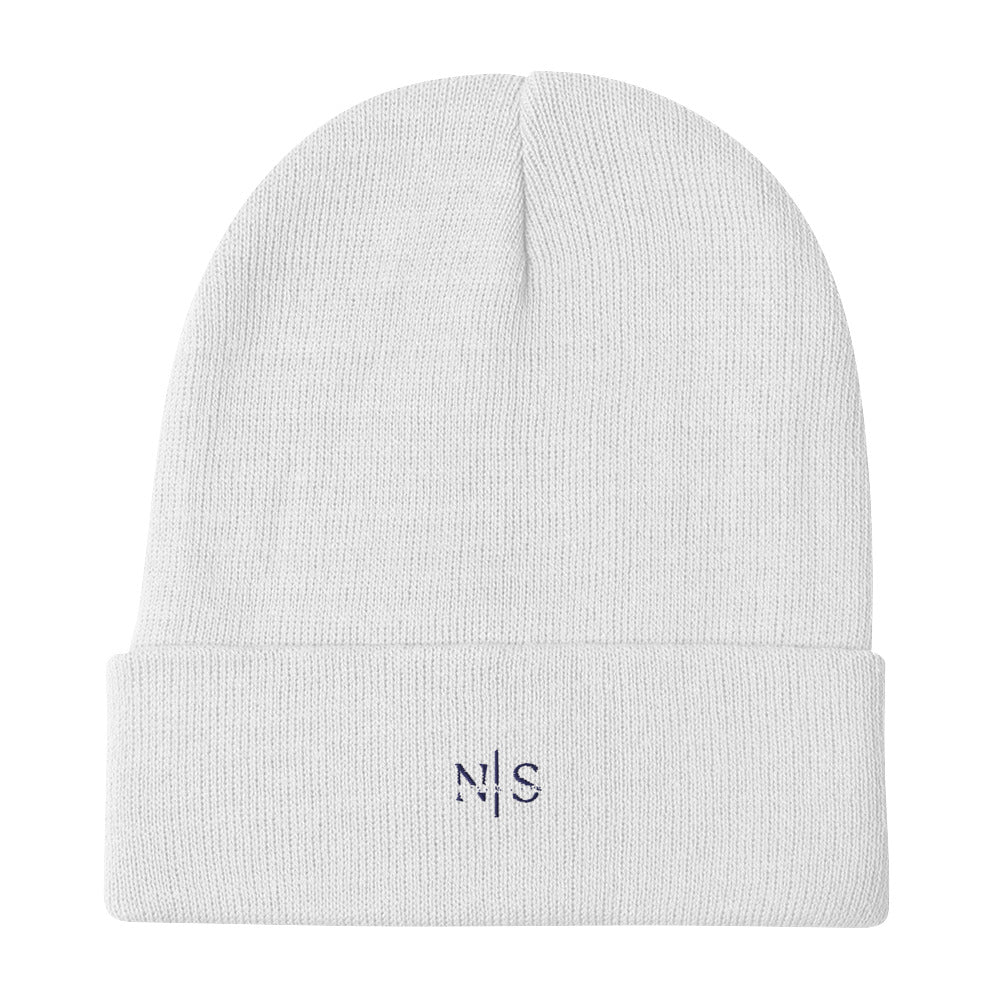 Bestickte Beanie